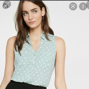 NWT Polka Dot Blouse